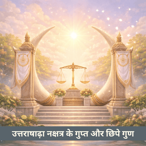 उत्तराषाढ़ नक्षत्र: छिपा सम्मान और स्थिर शक्ति