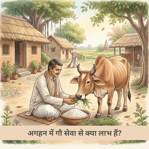 अगहन में गौ सेवा से क्या लाभ हैं?
