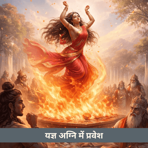 वह दिन जब सती ने पवित्र अग्नि में प्रवेश किया और सब कुछ बदल दिया