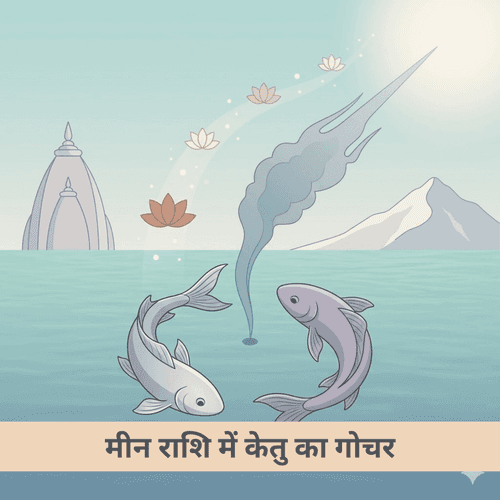 केतु का मीन में गोचर और आत्मिक मुक्ति