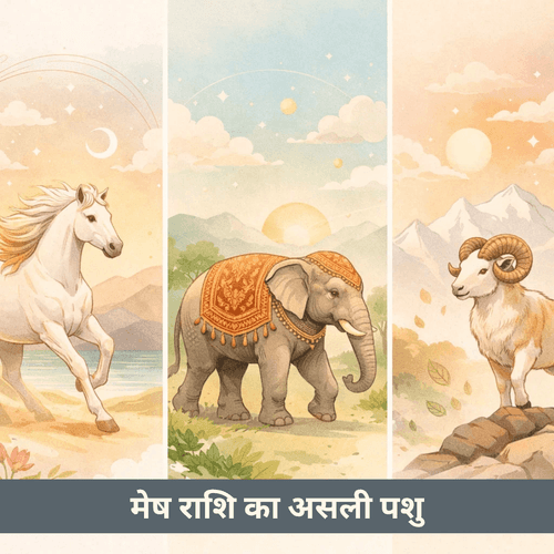 मेष का वास्तविक पशु: अश्विनी, भरणी और कृतिका का गूढ़ वैदिक रहस्य