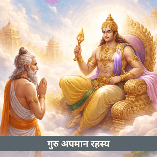 इंद्र और बृहस्पति की कथा: गुरु के अपमान से समृद्धि क्यों क्षीण होती है