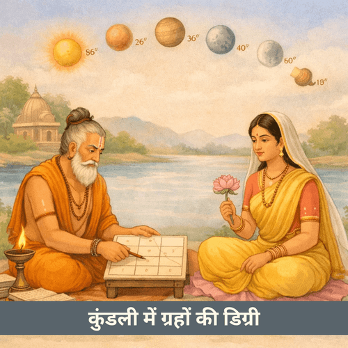 कुंडली में ग्रह डिग्री क्यों जरूरी