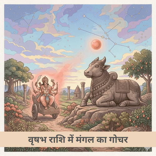 वृषभ राशि में मंगल का गोचर