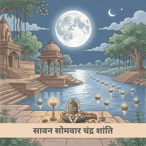 सावन सोमवार चंद्र शांति