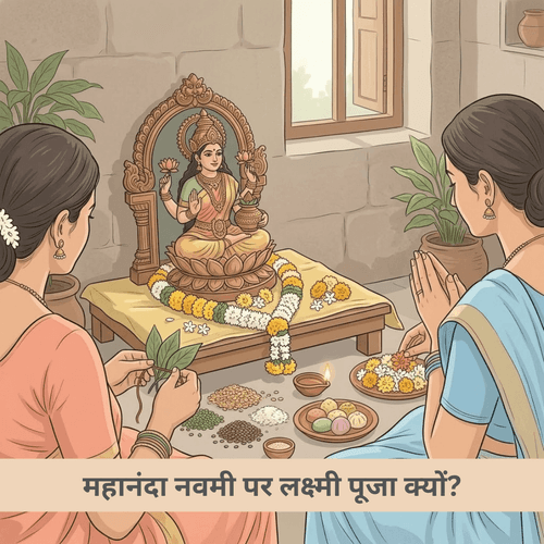 महानंदा नवमी पर लक्ष्मी पूजा क्यों?