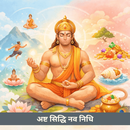 हनुमान जी को अष्ट सिद्धि और नव निधि के दाता क्यों कहा जाता है