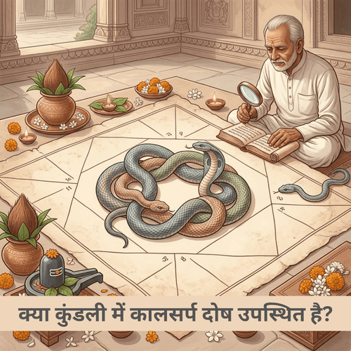 क्या कुंडली में कालसर्प दोष उपस्थित है?