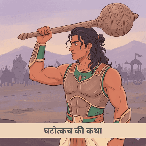 घटोत्कच की अद्वितीय शक्ति, निष्ठा और अमर बलिदान