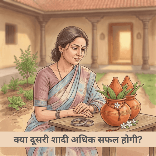 क्या दूसरी शादी अधिक सफल होगी?