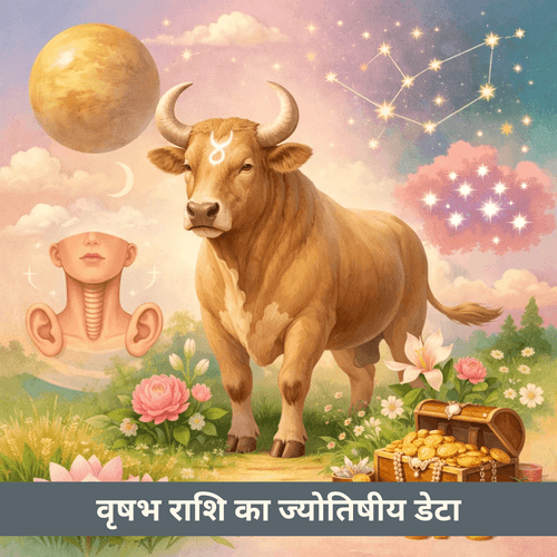 वृषभ राशि: पूर्ण ज्योतिषीय विवरण और मुख्य तथ्य