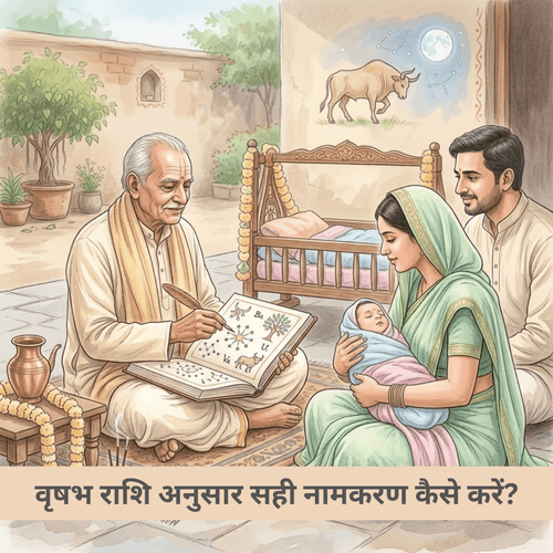 वृषभ राशि अनुसार सही नामकरण कैसे करें?