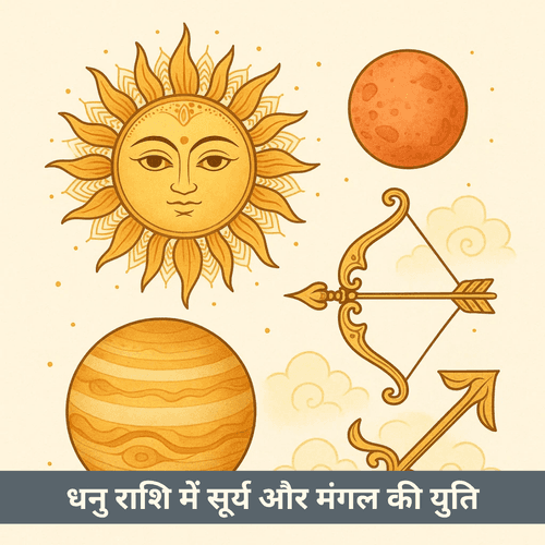 क्या बृहस्पति की धनु राशि में सूर्य और मंगल की युति आपके जीवन में साहस और उच्च ज्ञान का विस्तार करेगी? 