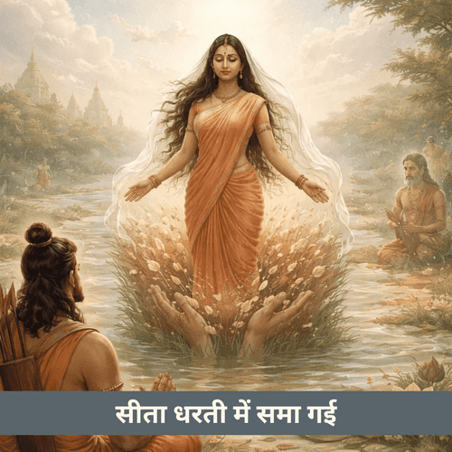 सीता का पृथ्वी में लौटना: जब सत्य को प्रमाण नहीं, पूर्णता चाहिए