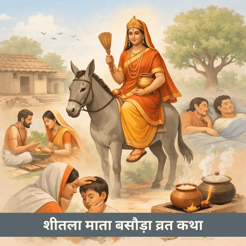 शीतला माता बासोड़ा व्रत कथा और माँ की कृपा