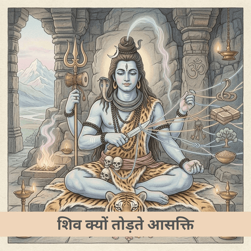 शिव क्यों तोड़ते आसक्ति