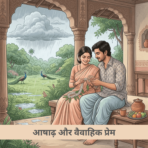 आषाढ़ और वैवाहिक प्रेम