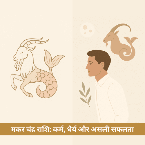 मकर चंद्र राशि: कर्म, धैर्य और असली सफलता का प्रतीक