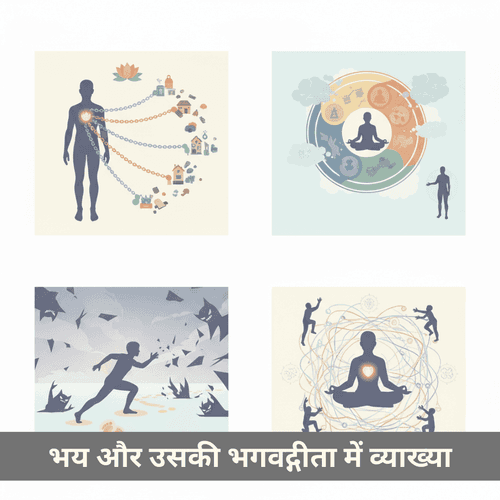 भय और उसकी भगवद्गीता में व्याख्या: आत्मा की शाश्वतता से मुक्ति का मार्ग