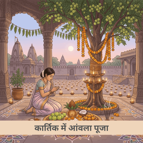कार्तिक में आंवला पूजा