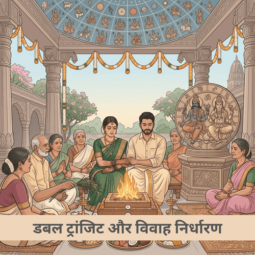 दोहरा गोचर विन्यास और विवाह काल निर्धारण