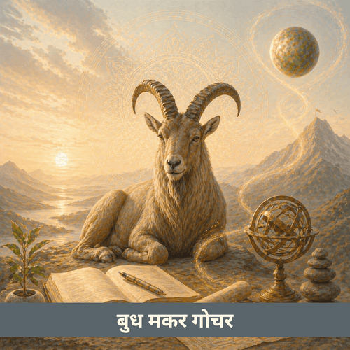 मकर राशि में बुध गोचर: अनुशासित सोच और पेशेवर सफलता
