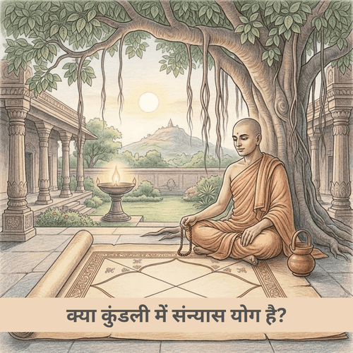 क्या कुंडली में संन्यास योग है?