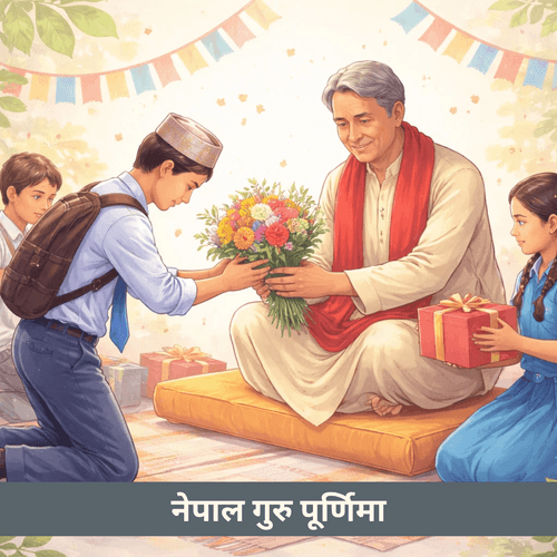 नेपाल में गुरु पूर्णिमा: शिक्षक दिवस की परंपरा और कृतज्ञता