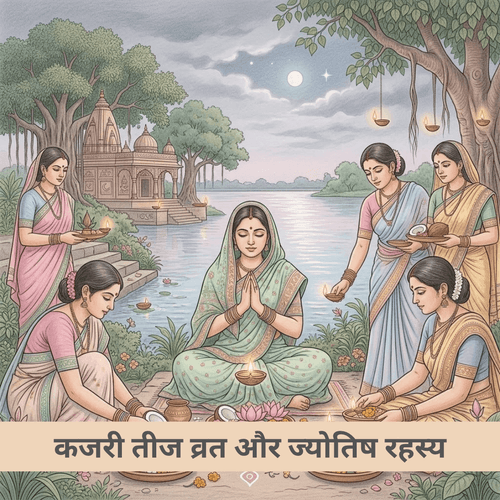 कजरी तीज व्रत और ज्योतिष रहस्य