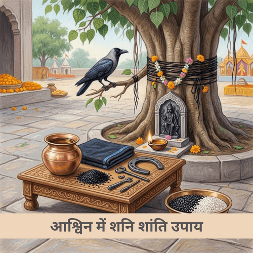 आश्विन में शनि शांति उपाय