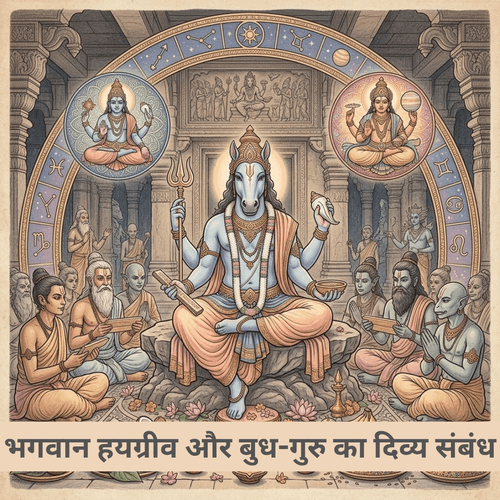 भगवान हयग्रीव और बुध-गुरु का दिव्य संबंध