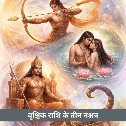 वृश्चिक के तीन नक्षत्र: विशाखा, अनुराधा और ज्येष्ठा की वास्तविक प्रकृति