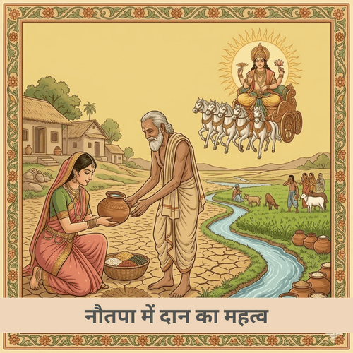 नौतपा में दान का महत्व और ज्योतिषीय प्रभाव 
