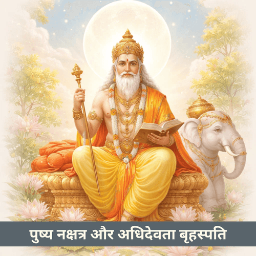 पुष्य नक्षत्र और बृहस्पति: धर्म और पोषण देने वाले गुरु