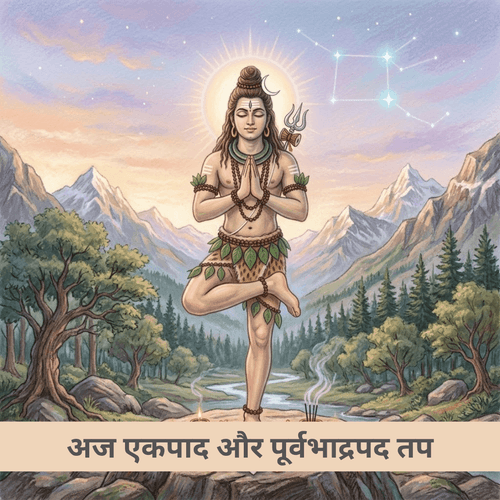 अज एकपाद और पूर्वभाद्रपद तप