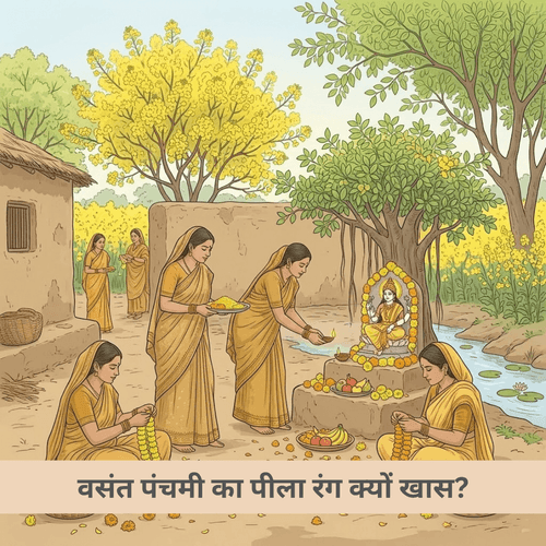 वसंत पंचमी का पीला रंग क्यों खास?