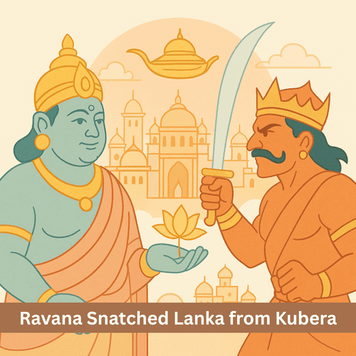 The Battle of Brothers: When Ravana Seized the Golden Lanka from Kubera