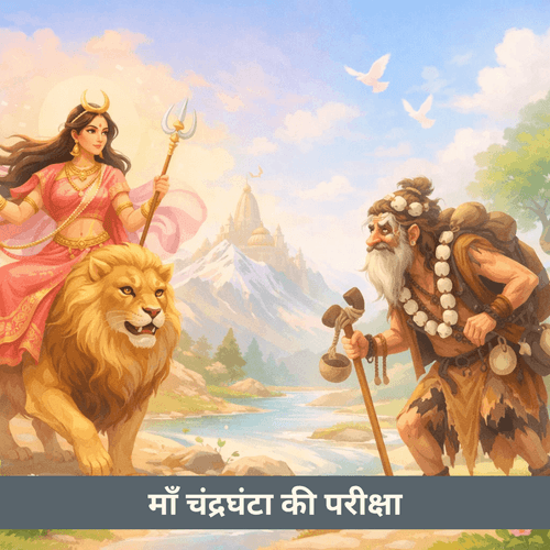 माँ चंद्रघंटा की परीक्षा और शिव का विचित्र वेश
