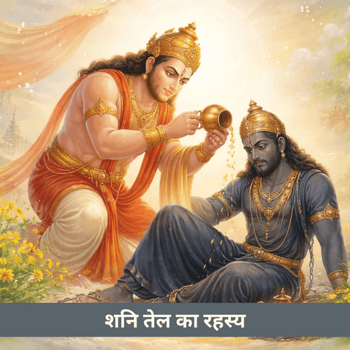 शनि देव और सरसों तेल का रहस्य: पीड़ा, सेवा और दिव्य परंपरा