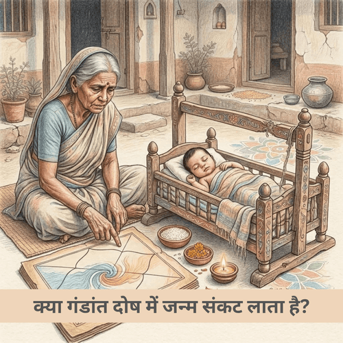 क्या गंडांत दोष में जन्म संकट लाता है?