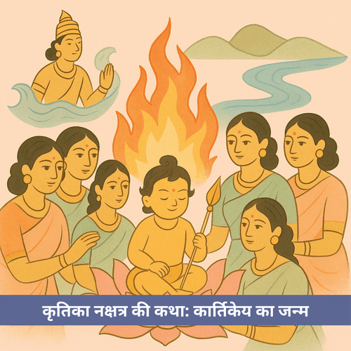 कृतिका नक्षत्र की कथा: अग्नि, मातृत्व और वीरता की प्रेरक कहानी