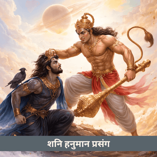 शनि और हनुमान की कथा: शक्ति, अहंकार और भक्ति का संतुलन