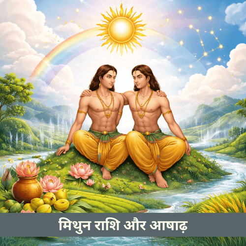मिथुन राशि और आषाढ़ महीने के बीच वैदिक संबंध