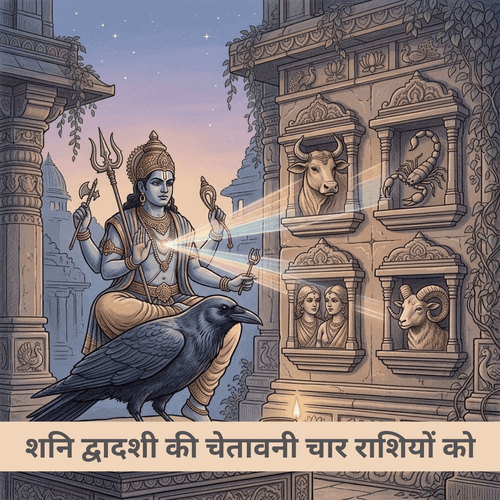 शनि द्वादशी की चेतावनी चार राशियों को