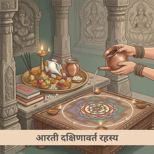आरती दक्षिणावर्त रहस्य