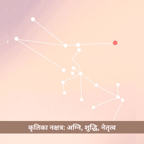 कृतिका नक्षत्र: अग्नि, शुद्धि और नेतृत्व का वैदिक प्रतीक