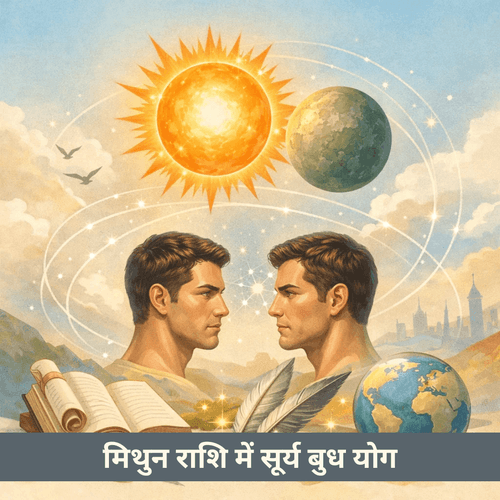 सूर्य और बुध का मिथुन राशि में संयोग: 15–22 जून 2026 सात दिवसीय बौद्धिक शक्ति