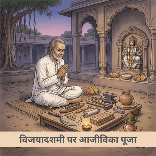 विजयादशमी पर आजीविका पूजा
