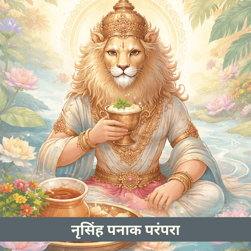 नरसिंह को पानक क्यों अर्पित किया जाता है