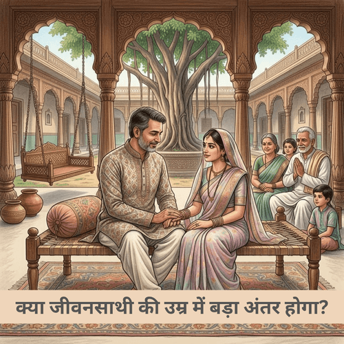 क्या जीवनसाथी की उम्र में बड़ा अंतर होगा?